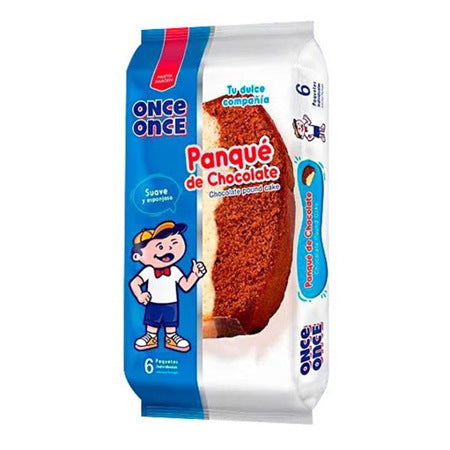 Panque de Chocolate Once Once