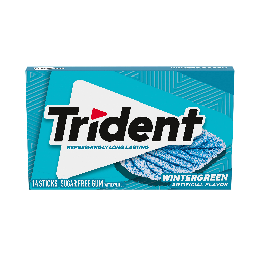 MONDELEZ INTERNATIONAL GROUP TRIDENT WINTERGREEN 14 UNIDADES