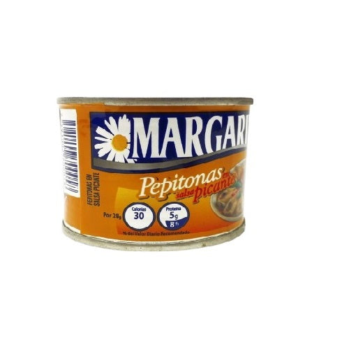 Margarita Pepitonas en salsa picante Cont. neto 140g