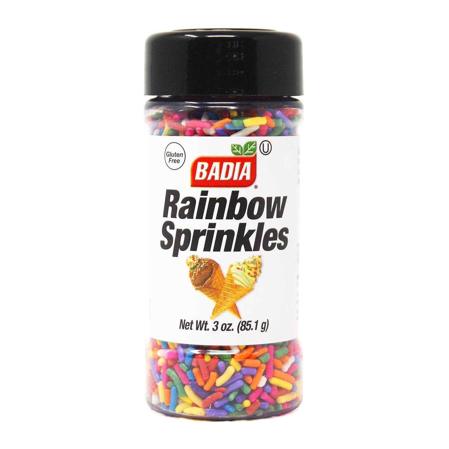 Badia Rainbow Sprinkles- chispas de arcoiris 85,1g