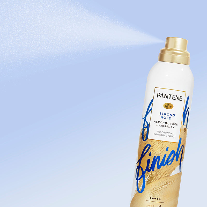 Pantene Strong Hold Alcohol Free Hairspray 200g
