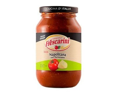 Frescarini Salsa Napolitana Con Parmesano 490g