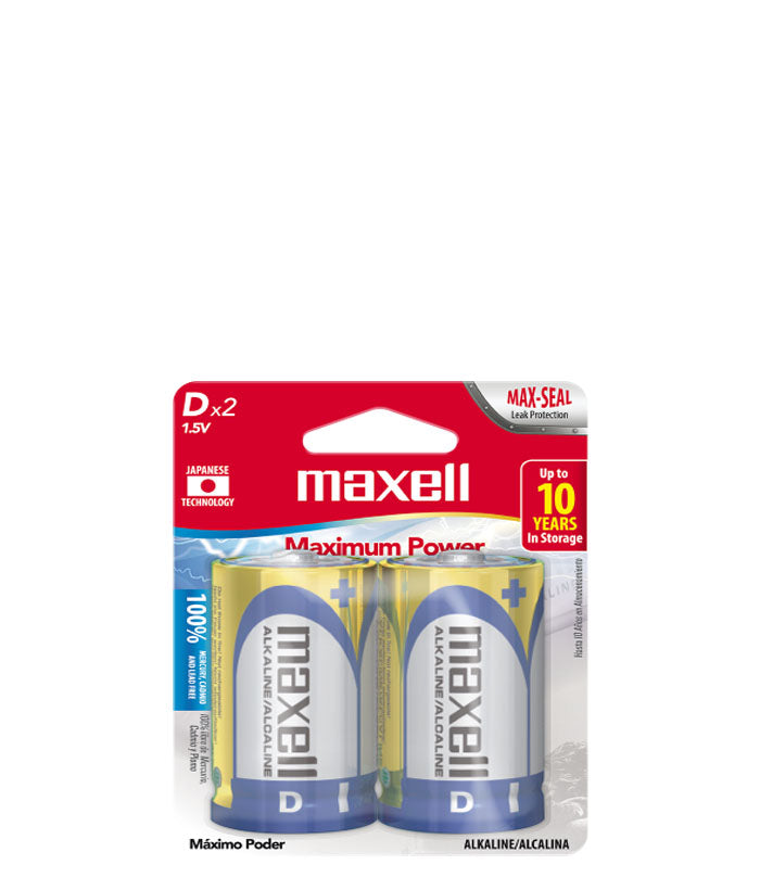 Maxell Alkaline Bateria Dx2