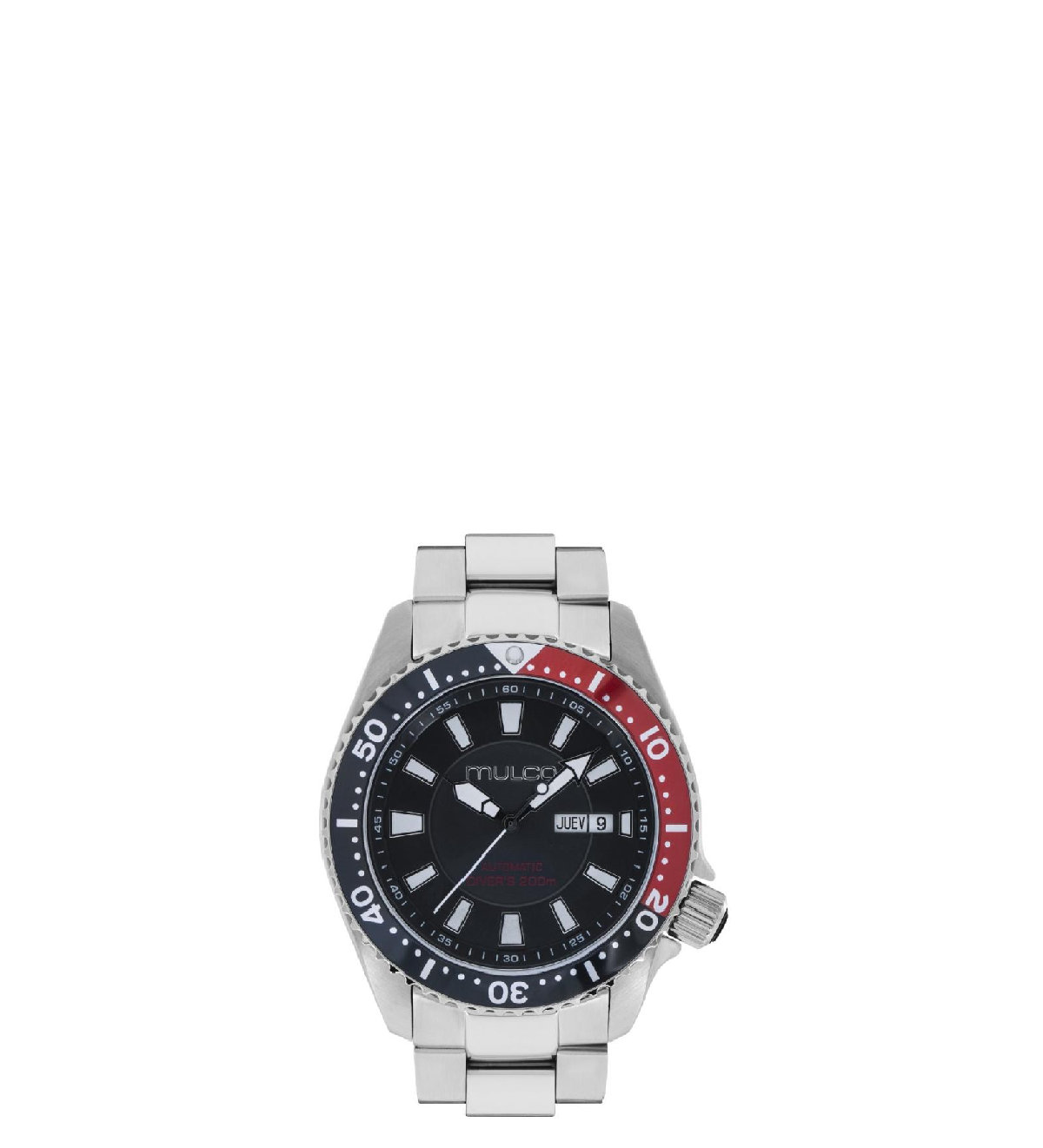 Mulco Automático MW3-18118-065 Plateado