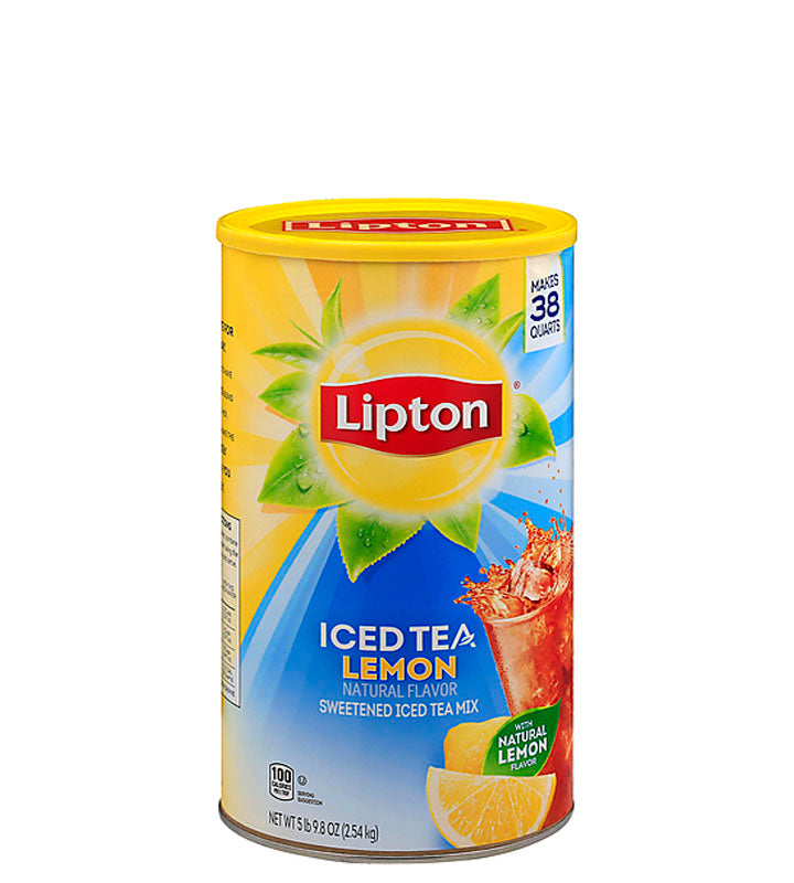 Lipton Iced Tea Lemon Natural Flavor - Té Helado Limón Sabor Natural 2.54kg