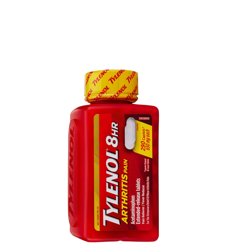 Tylenol Arthritis Pain Acetaminophen Extended-release tablets - Acetaminofén para el dolor de artritis tabletas de liberación prolongada 650mg 290 Tabletas