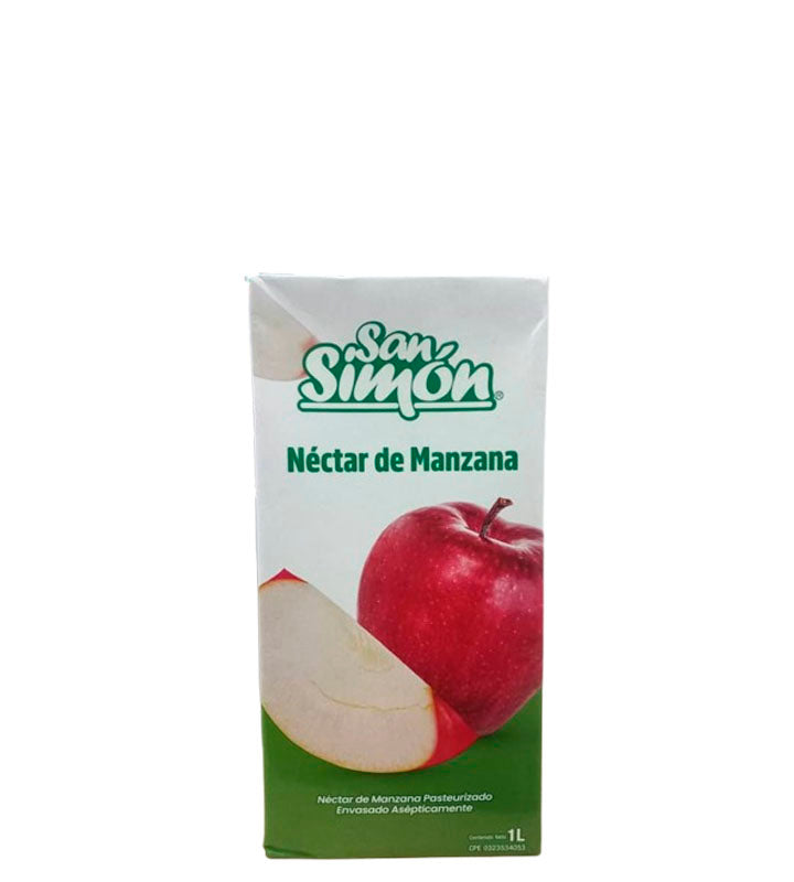 San Simón Néctar de manzana 1L