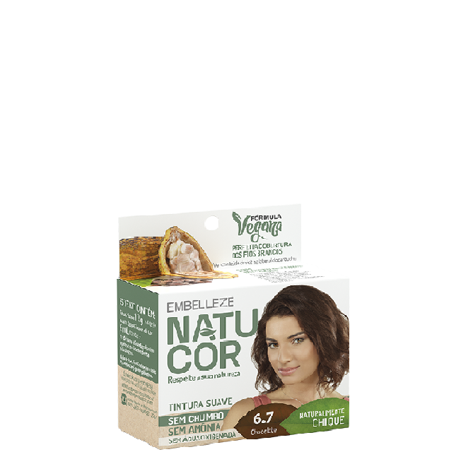 Embelleze Natucor Tinte Vegano 6.7 Chocolate