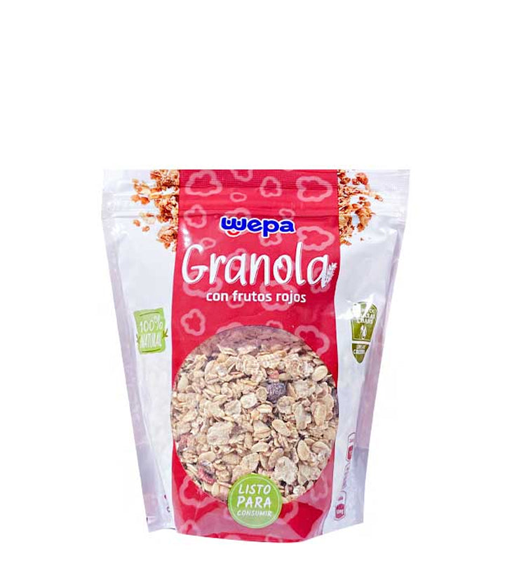 Wepa Granola con frutos rojos 200g