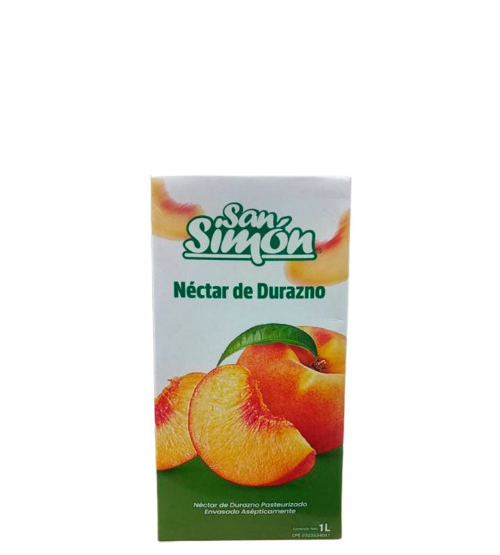 San Simón Néctar de durazno 1L