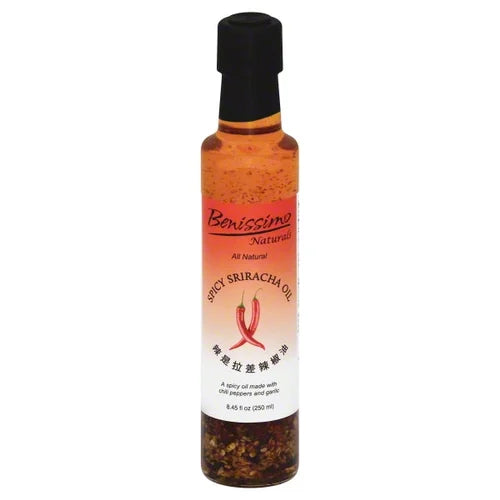 Benissimo Naturals Spicy Sriracha Oil 250ml.