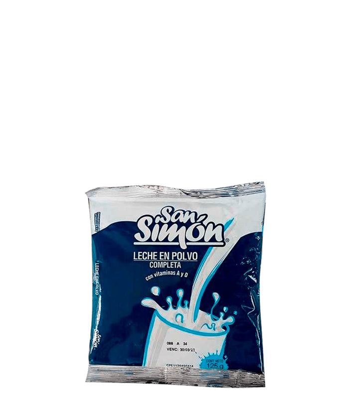 San Simón Leche en polvo completa 125g