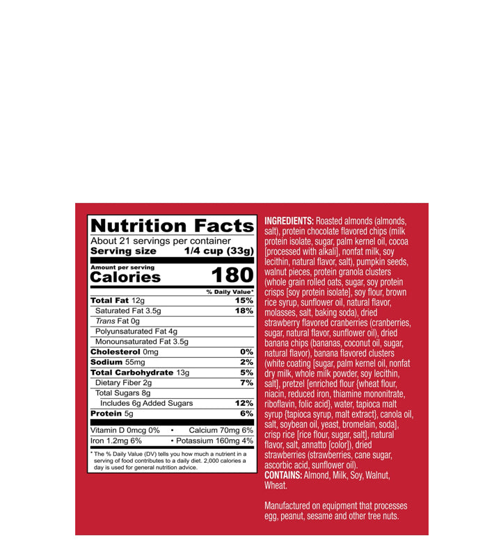 WildRoots Omega Powerhouse Trail Mix - Mezcla de frutos secos 680g