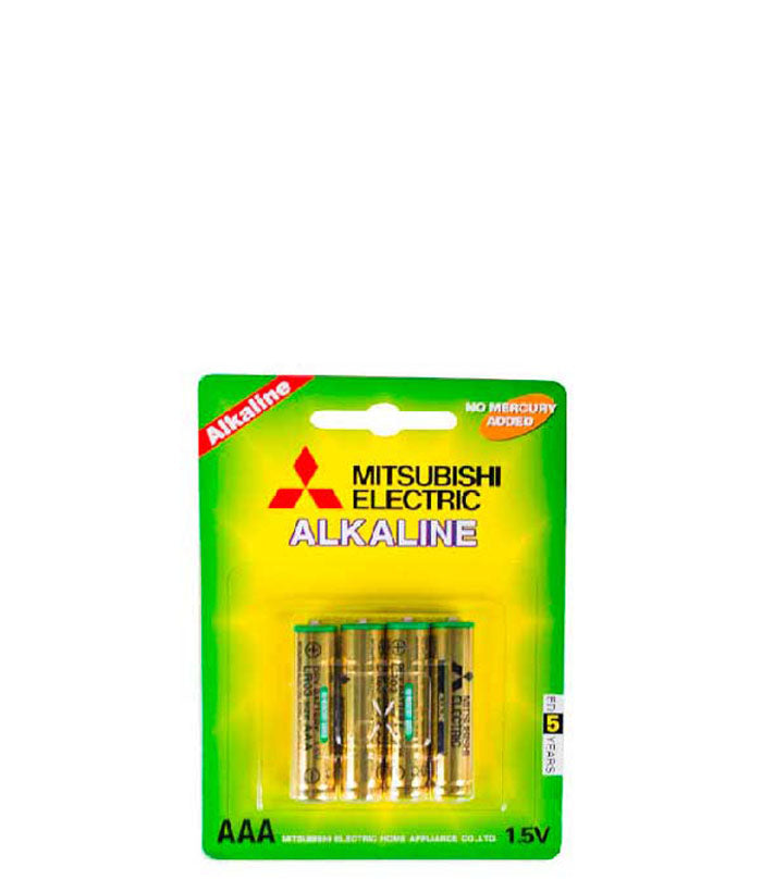 Mitsubishi Electric Alkaline Bateria AAA x4 1.5V