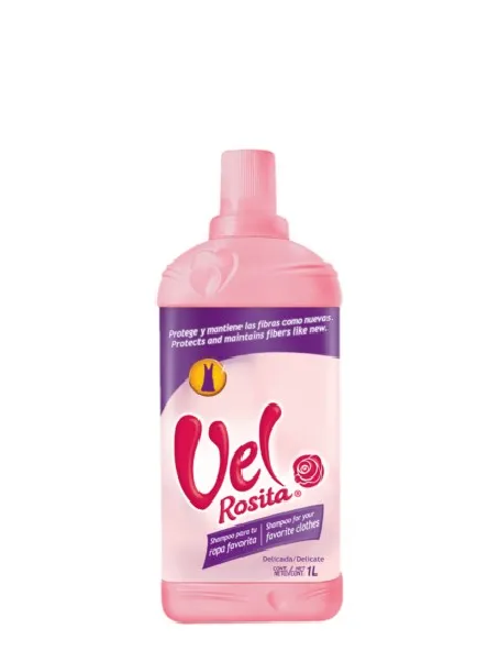 Vel Rosita Delicada Shampoo Para Tu Ropa Favorita 1L