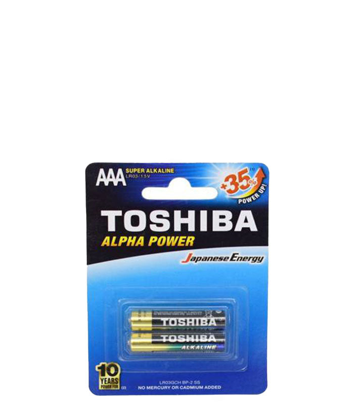 Toshiba Alpha Power Bateria AAA x2