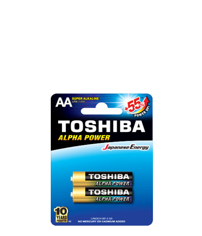 Toshiba Alpha Power Bateria AA x2