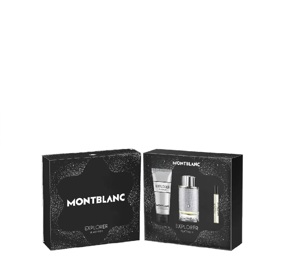 Montblanc Explorer Platinum Pour Homme Set