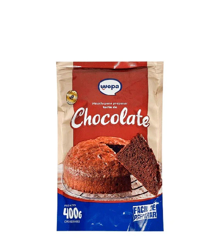 Wepa Mezcla para preparar torta de chocolate 400g