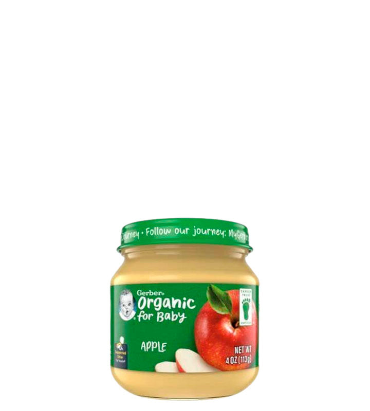 Gerber Organic For Baby Apple - Compota orgánica de manzana para bebé 113g