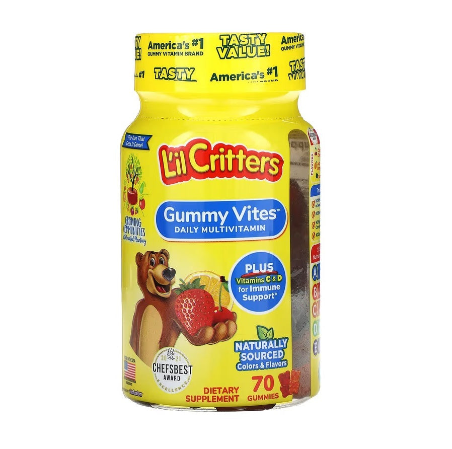 L'il Critters Multivitamínico Completo 70 Gomitas