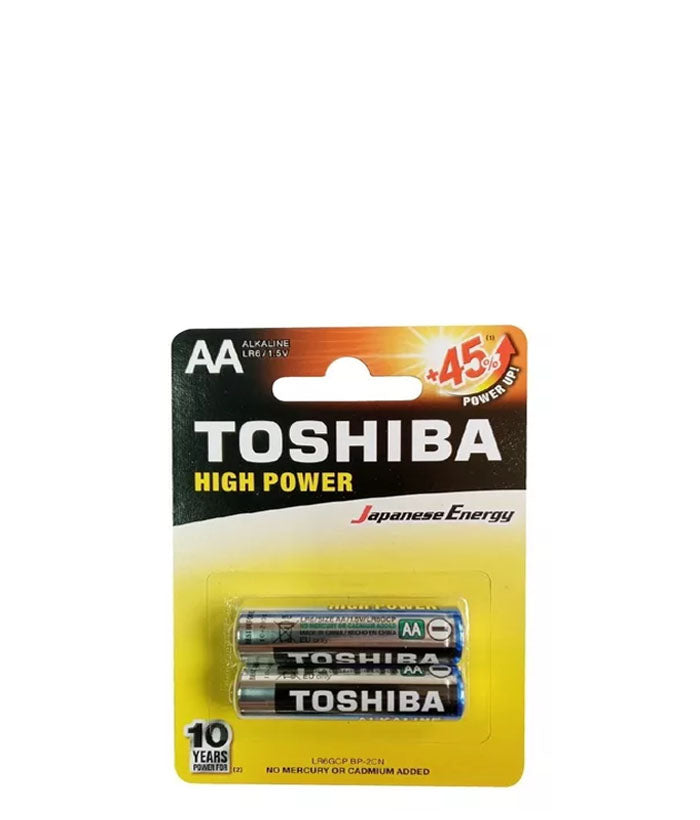 Toshiba High Power Bateria AA x2