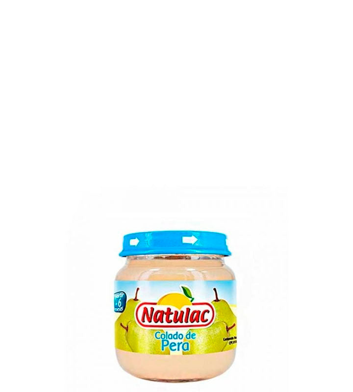 Natulac Compota de pera +6 meses 113g