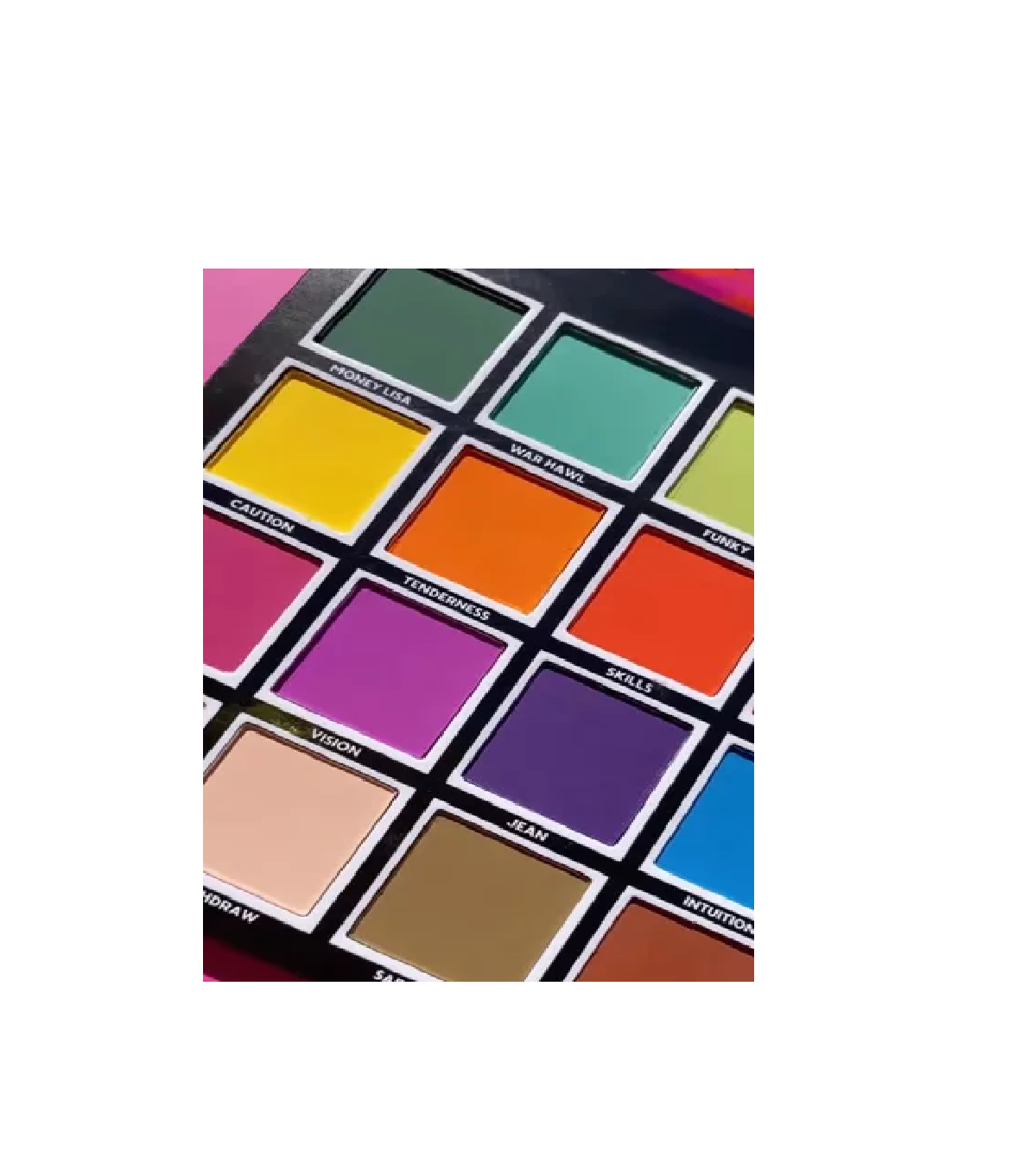 City Color Abstract Paleta de sombras 26g