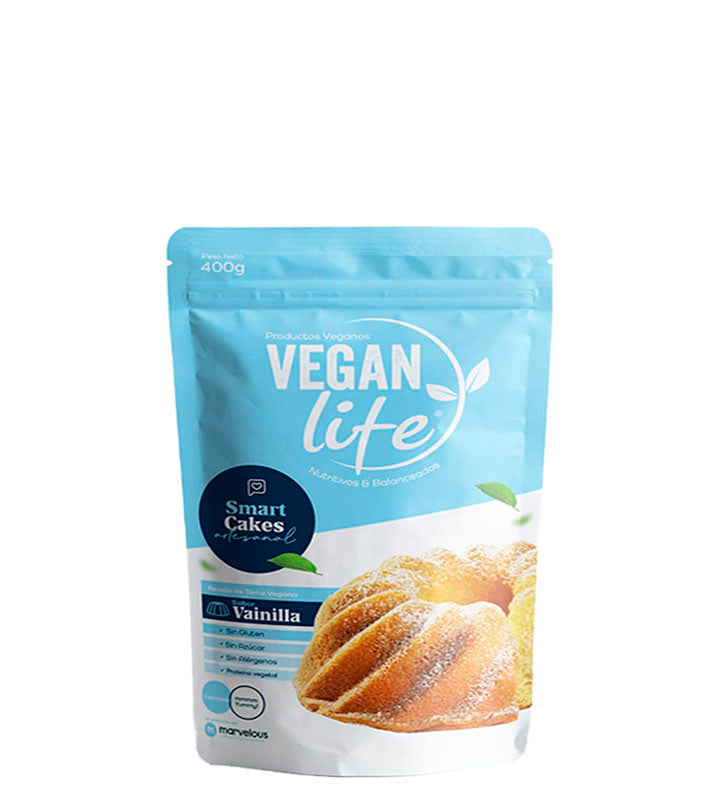 Vegan Life Mezcla lista para torta vegana sabor a vainilla 400g