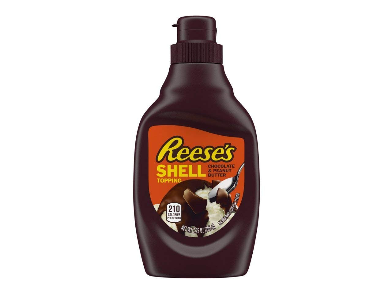 Reeses cobertura de cáscara de chocolate y mantequilla de maní 205g