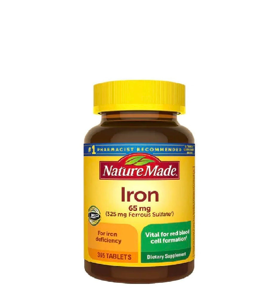 Nature Made Ion 65mg (325mg sulfato ferroso)