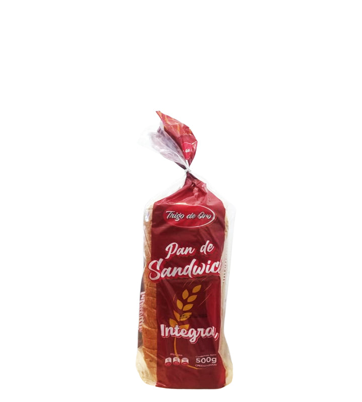 Trigo De Oro Pan de sandwich integral 500g