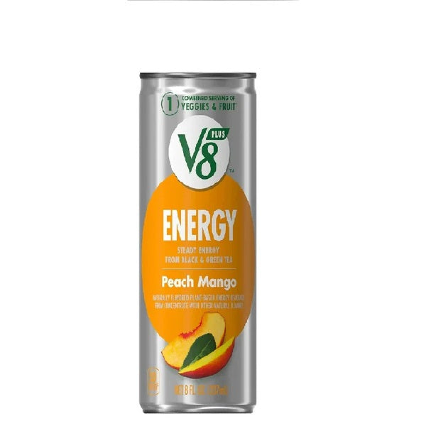 V8 Energy Durazno y Mango 237 ml