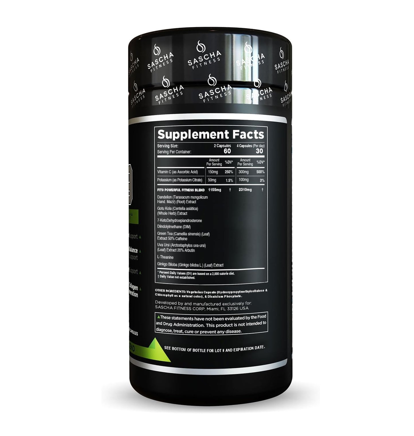 Sascha Fitness FIT 9 120 Capsulas