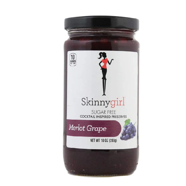 Skinnygirl Merlot Grape sugar free- Mermelada de uva sin azucar 283g