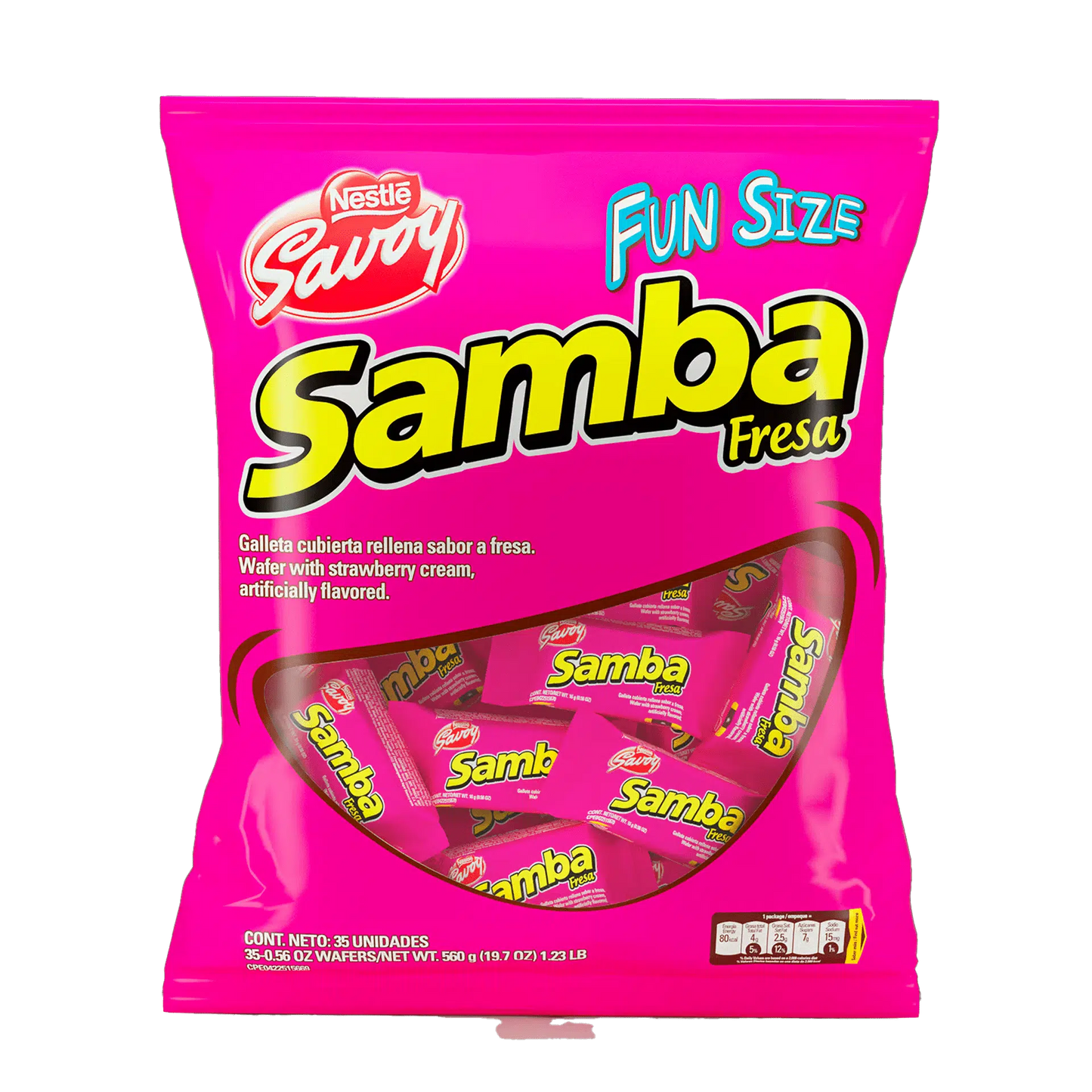 Samba Fresa Savoy Nestle