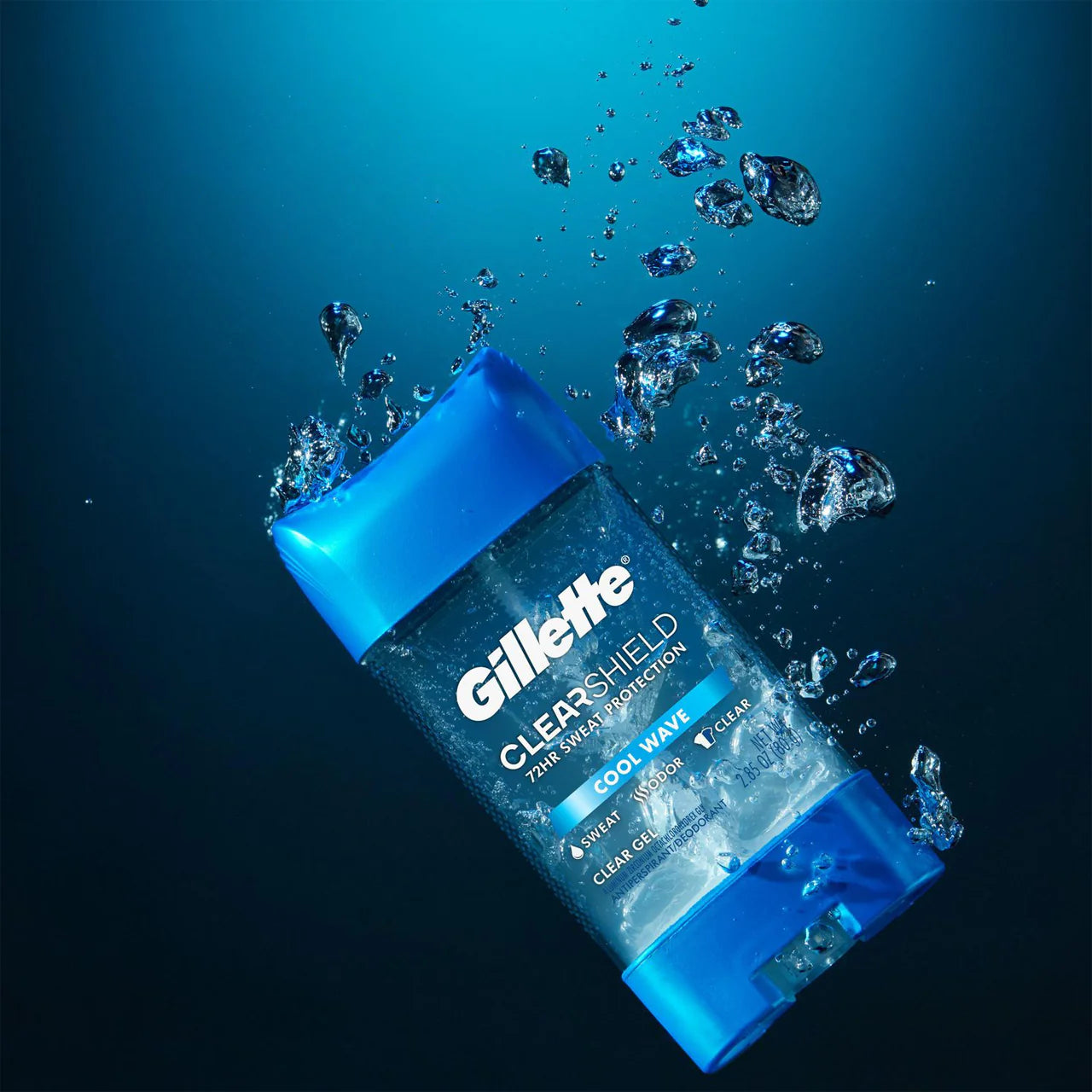 Gillette Sweat Protection Clearshield Cool Wave 108g