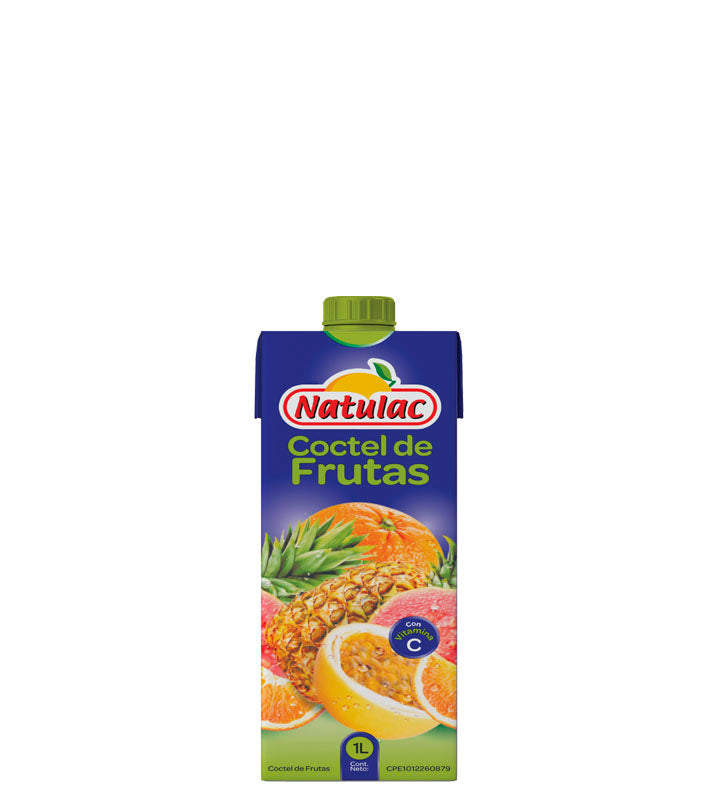 Natulac Coctel de frutas 1L