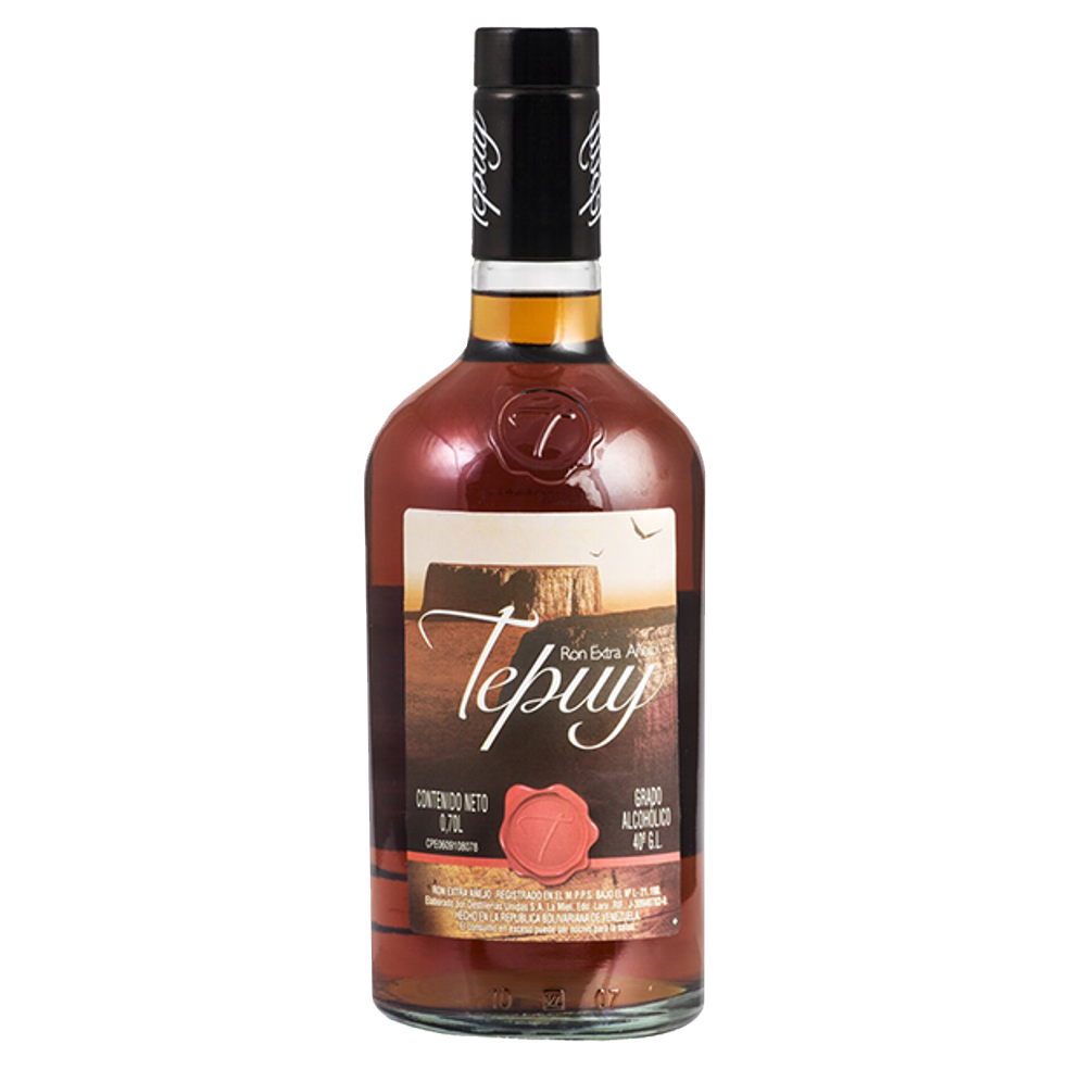 Tepuy ron extra añejo 700ml.