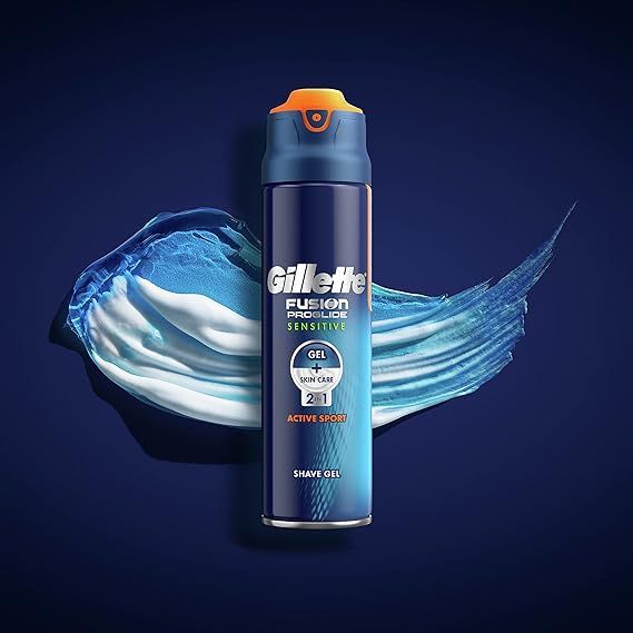 GILLETTE PROSHIELD Maquina+3Repuestos+GEL+Cartuchera