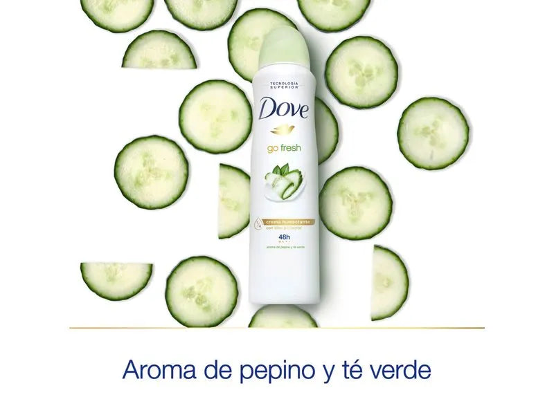 Dove Anti-Perspirant Aroma de Pepino Y Té Verde 150ml