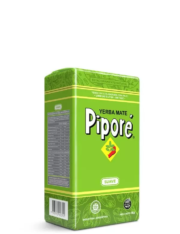 Pipore Yerba Mate Suave 250g