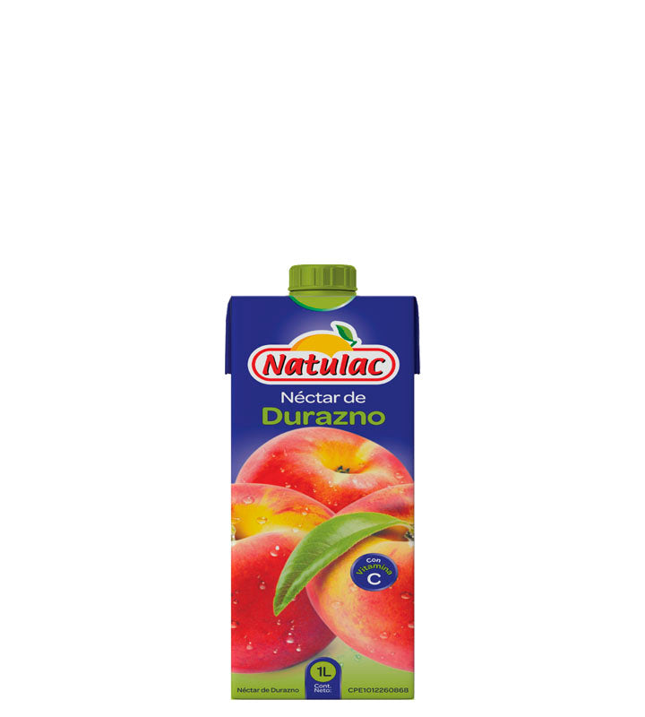 Natulac Néctar de durazno 1L