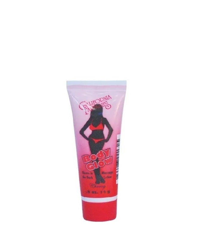 California Fantasies Body Glow Massage Lotion Cherry 14g