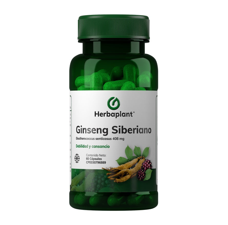 Herbaplant Ginseng Siberiano 60 Capsulas