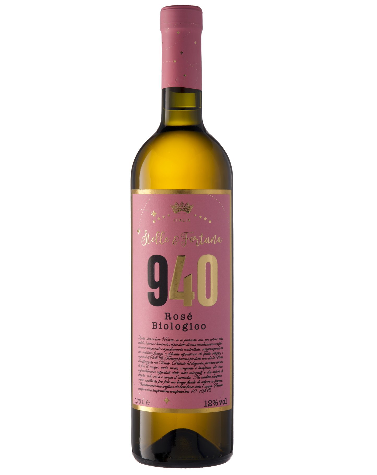 Stelle & Fortuna 940 Vino Rose Biologico 0,75L