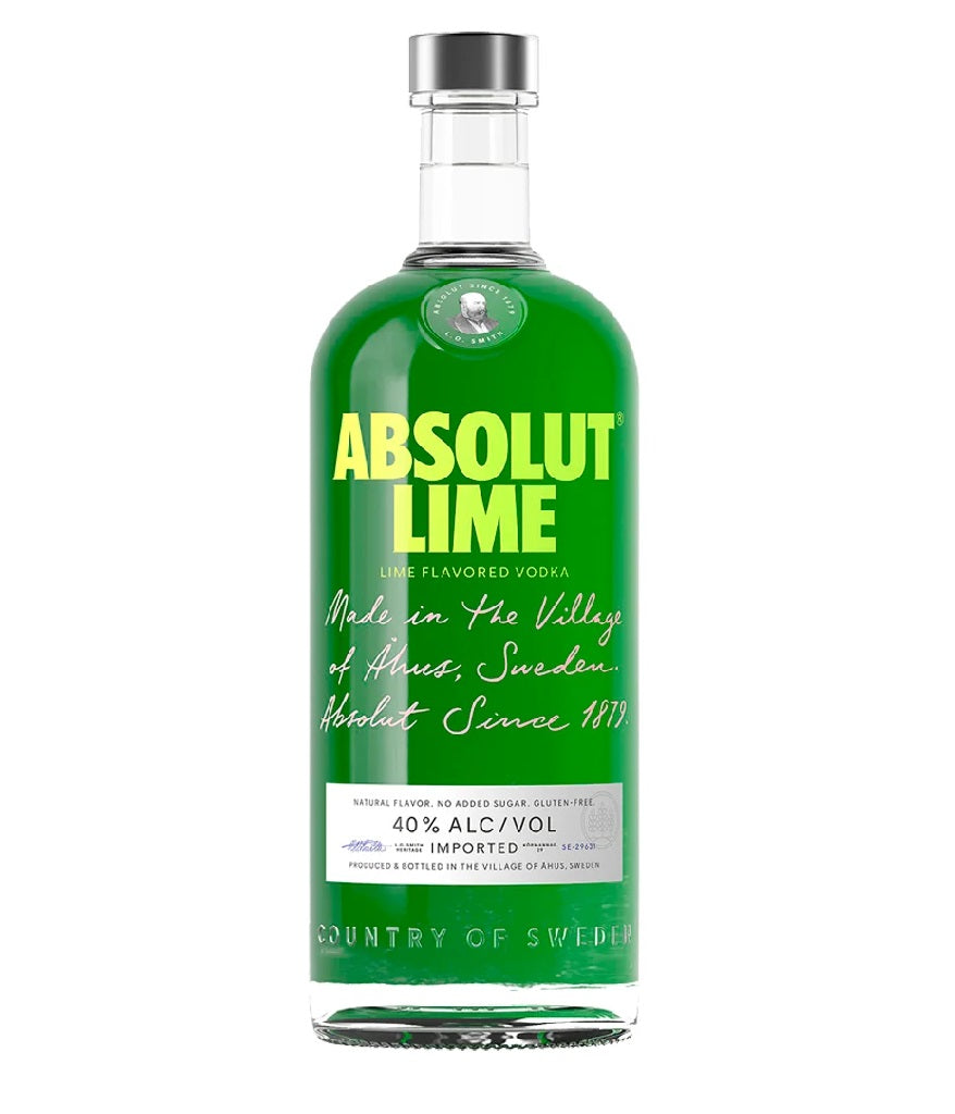 Absolut Lime Vodka 1L