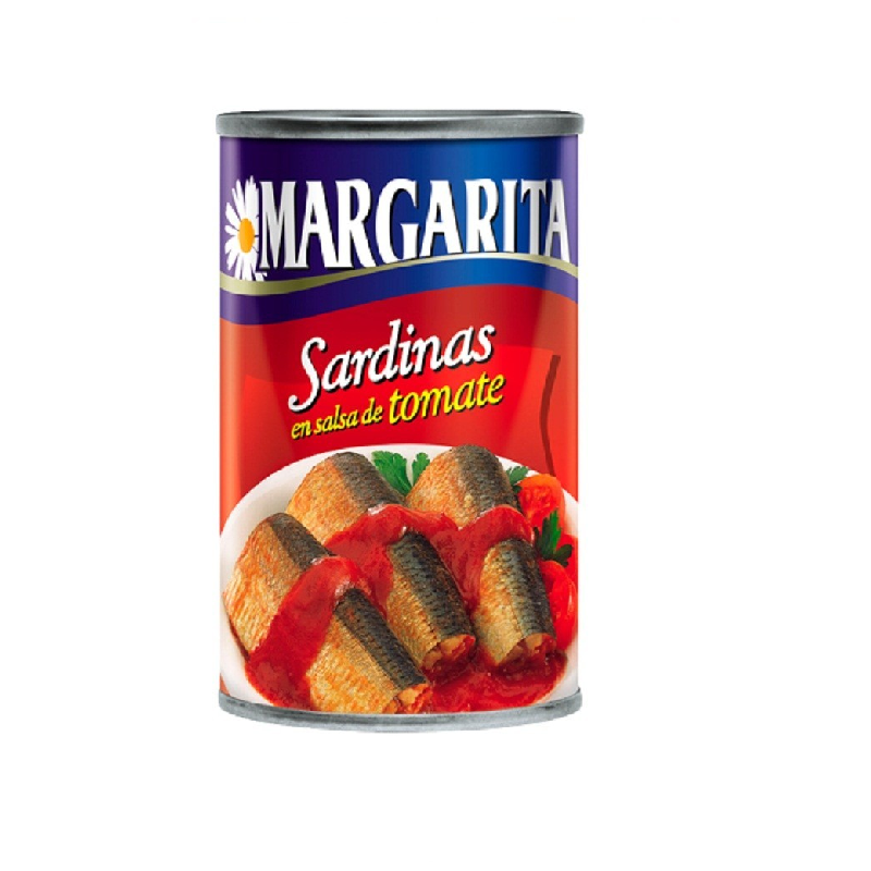 Margarita Sardinas en salsa de tomate Contenido neto:170g
