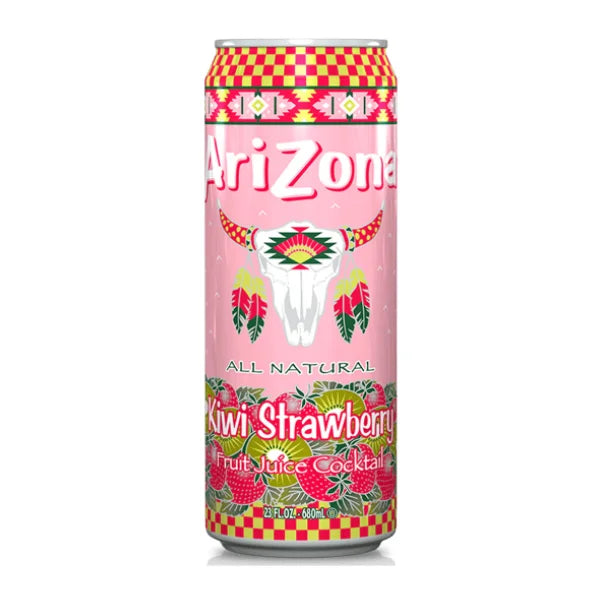Arizona cóctel de zumo de fruta natural kiwi fresa 650 ml