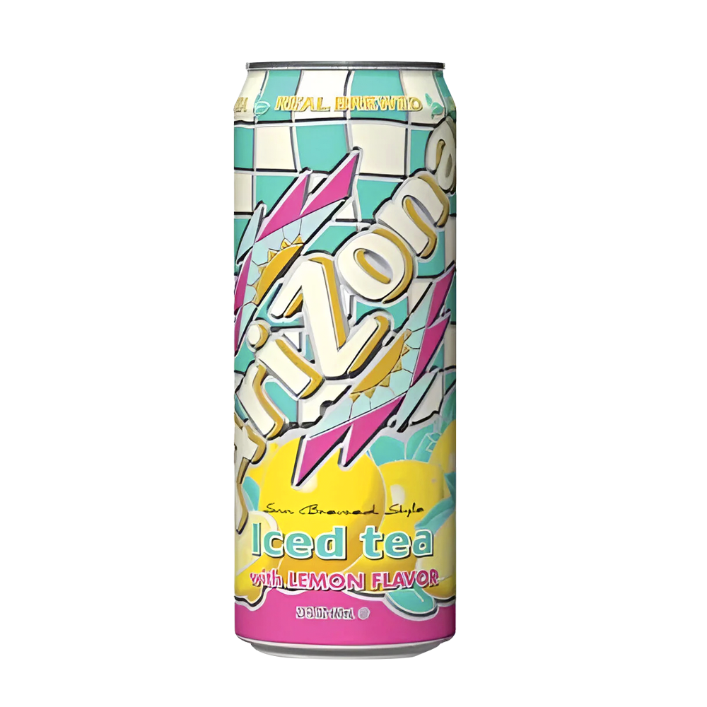 Arizona Iced Tea with Lemon flavor - Te Helado Con Sabor a Limón 340ml